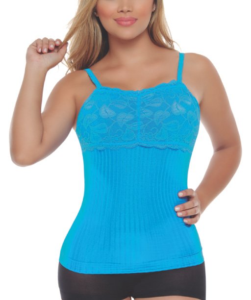 Ref. 5013 Shaping top lycra with lace