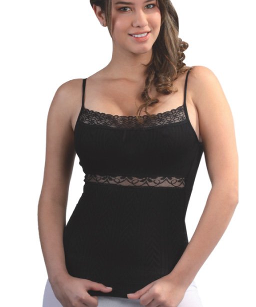 Ref. 5021 Shaping top lycra with lace