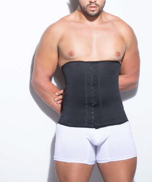 Ref. 60014LX Waist trainer in lycra and latex