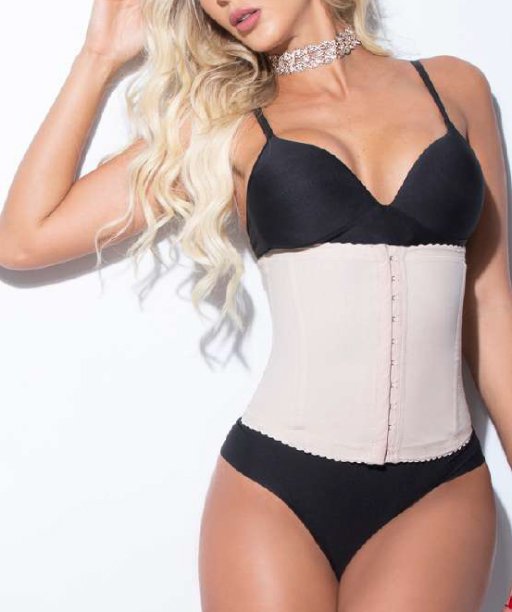Ref. 70073 Short waist trainer in powernet