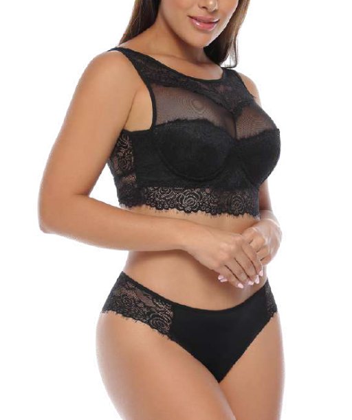 Ref. COO04-3 Adjustable bra + Lace panties